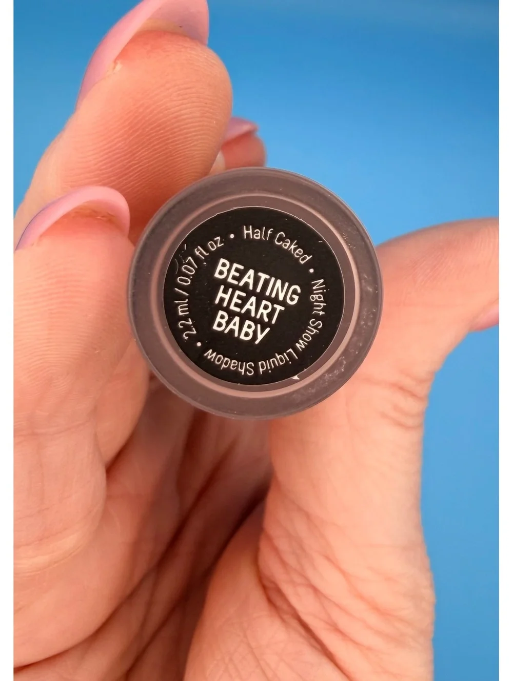 Night Show Half Caked Liquid Shadow in Beating Heart Baby